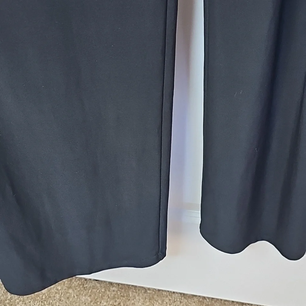 WHITE HOUSE | BLACK MARKET | WOMEN BLACK STRAPLESS EMBELLISHED JUMPSUIT SIZE 2 - Picture 6 of 7